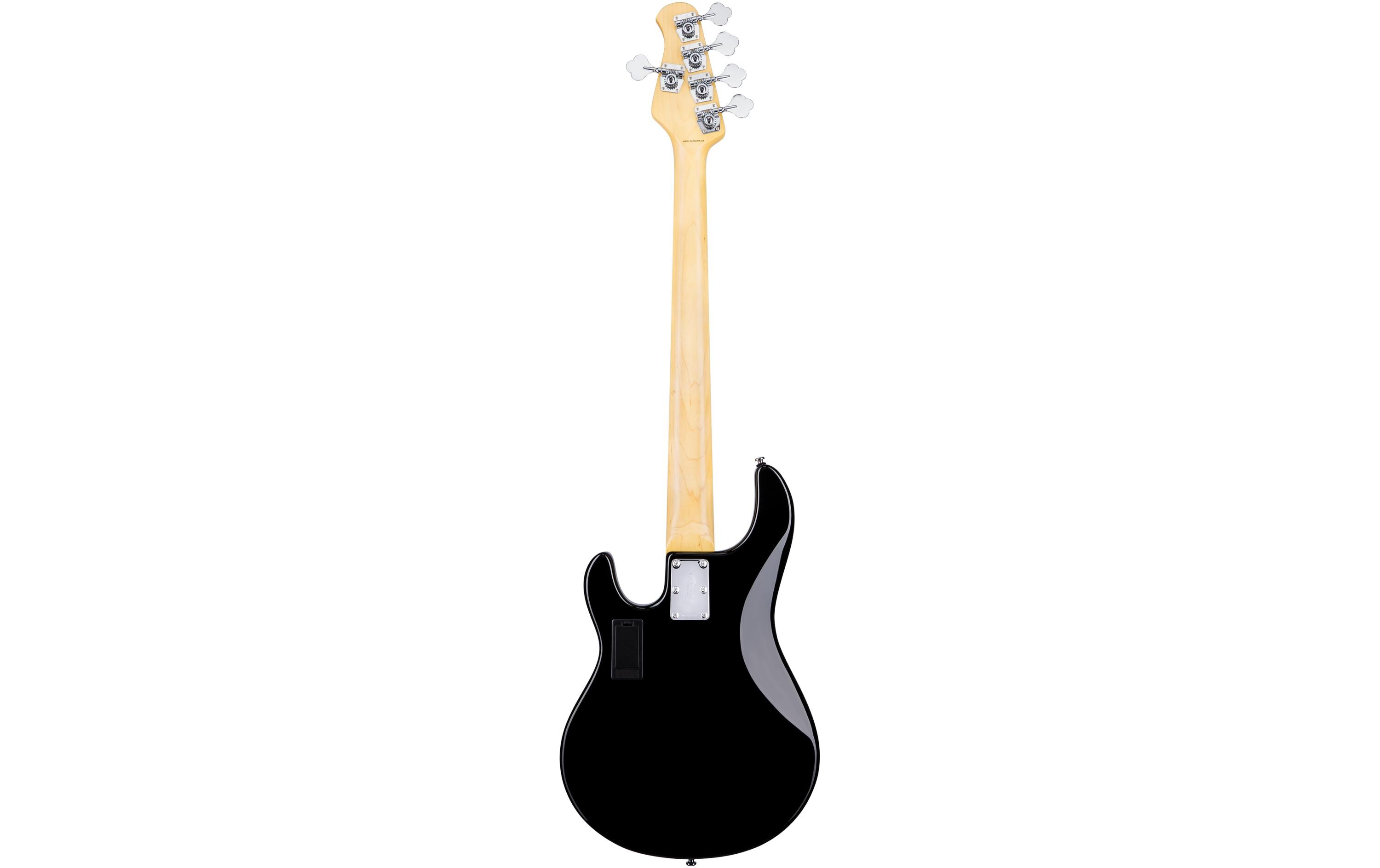 E-Bass StingRay Ray5 – Schwarz<br>5-seitiger Bass mit Aktivelektronik und einem Humbucker