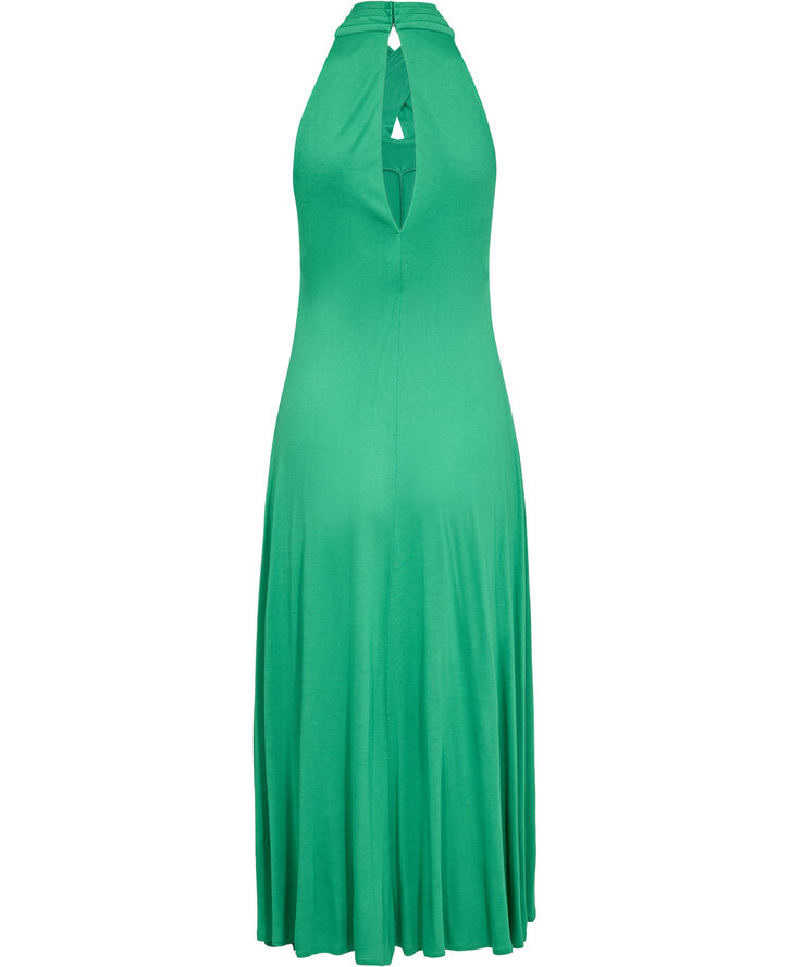 Polo Ralph Lauren Crisscross Halter Jersey Dress Grøn