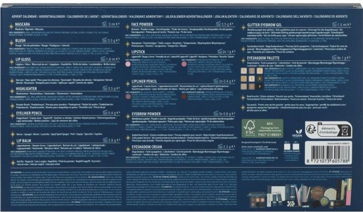 Sence - Adventskalender - Starry Night - 24 Minicadeaus - Make-up