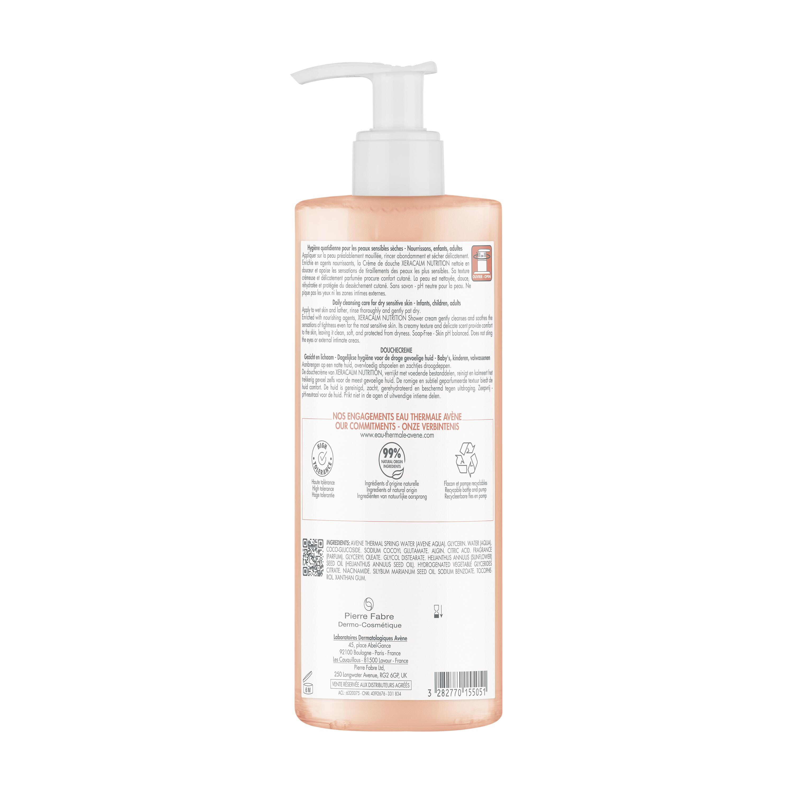 AVENE XeraCalm Nutrition Duschcreme Creme Fl 500 ml