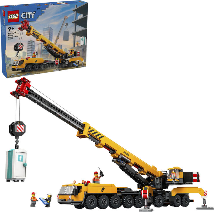 Lego Gul mobil byggekran 60409