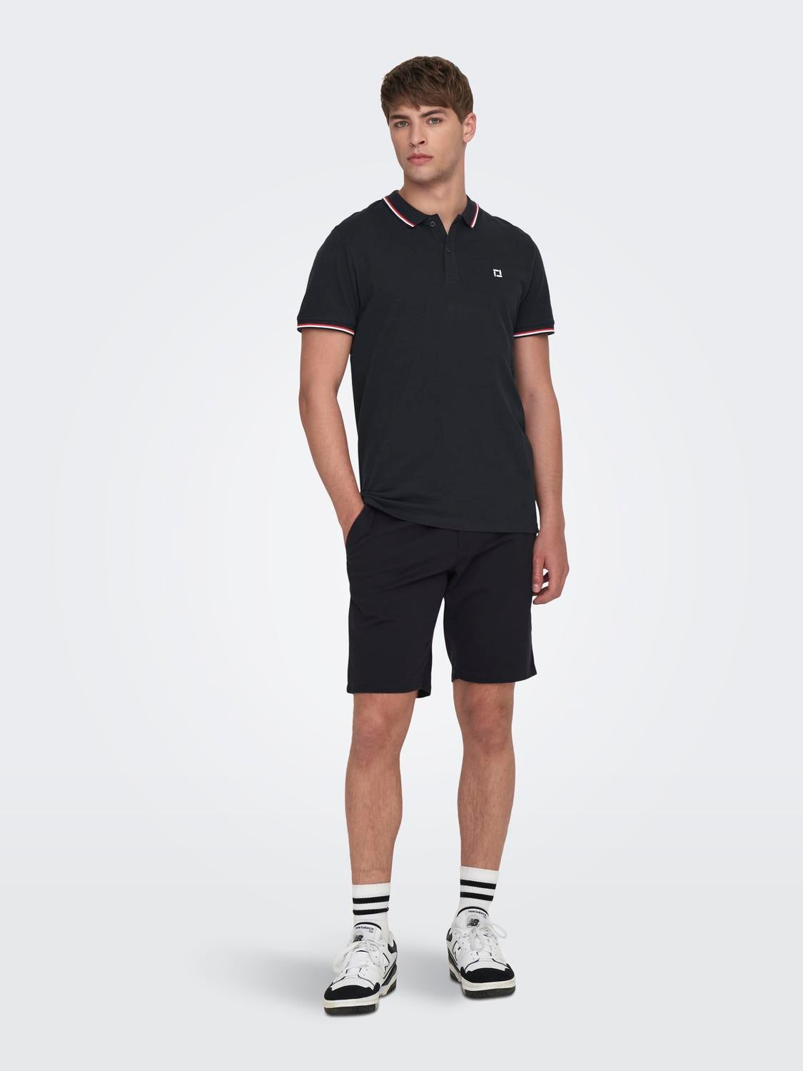 ONSFLETCHER Polo Dark Navy