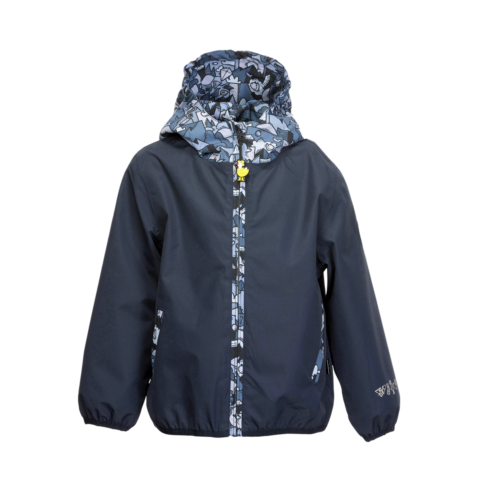 Kinder Malin Regenjacke dress blue