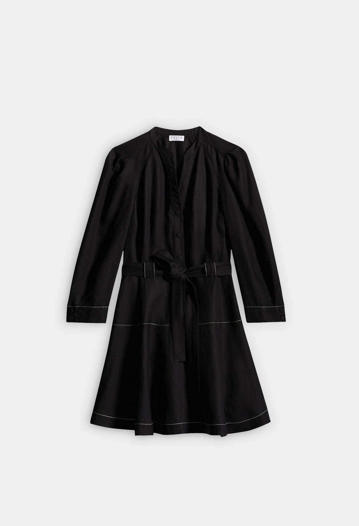 Robe courte cintree