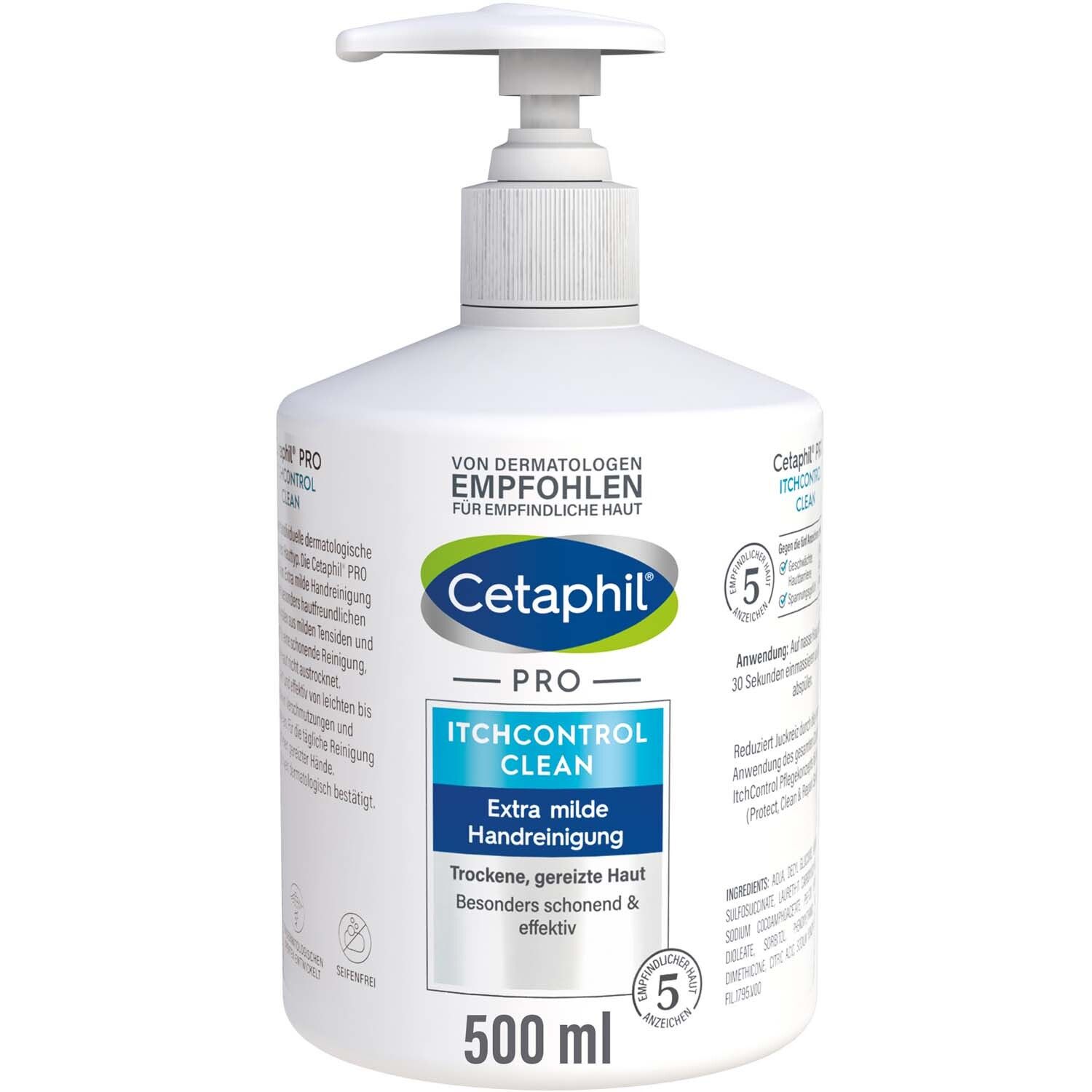 CETAPHIL PRO ItchControl Clean Extra milde Handreinigung für strapazierte Hände