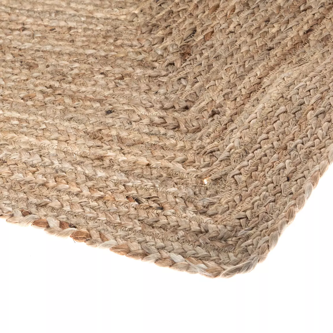 Tapis de salon jute (120 x 170 cm) Louna Beige naturel
