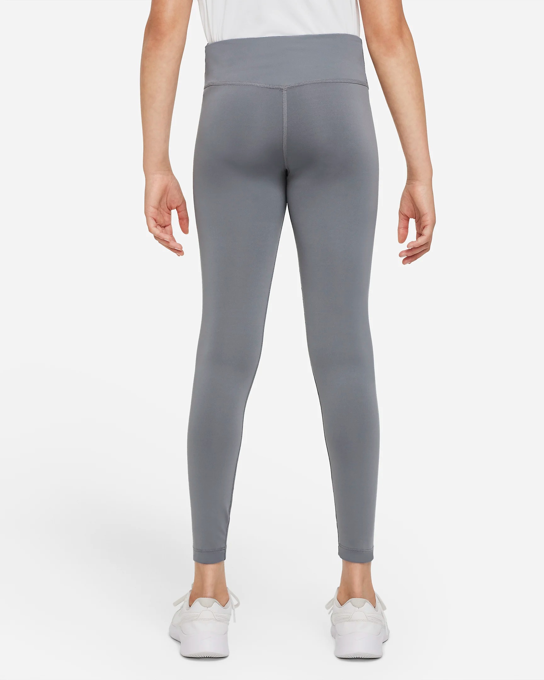 Dri-FIT One Tights Junior 084/Smoke Grey/White