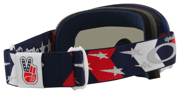 Masque Oakley O-Frame MX x Troy Lee Designs RWB Stars / Ecran Dark Grey / Ref : OO7029-88
