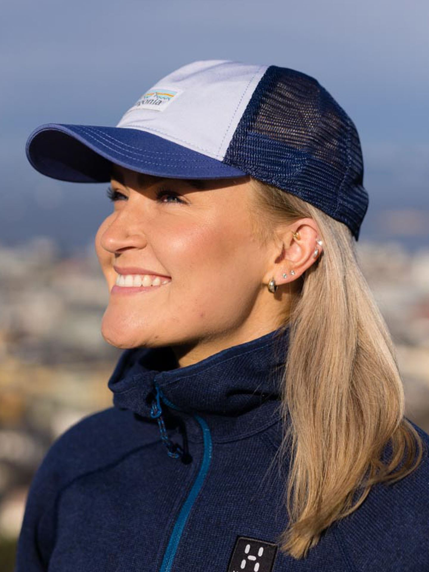 Logo Organic Layback Trucker Hat