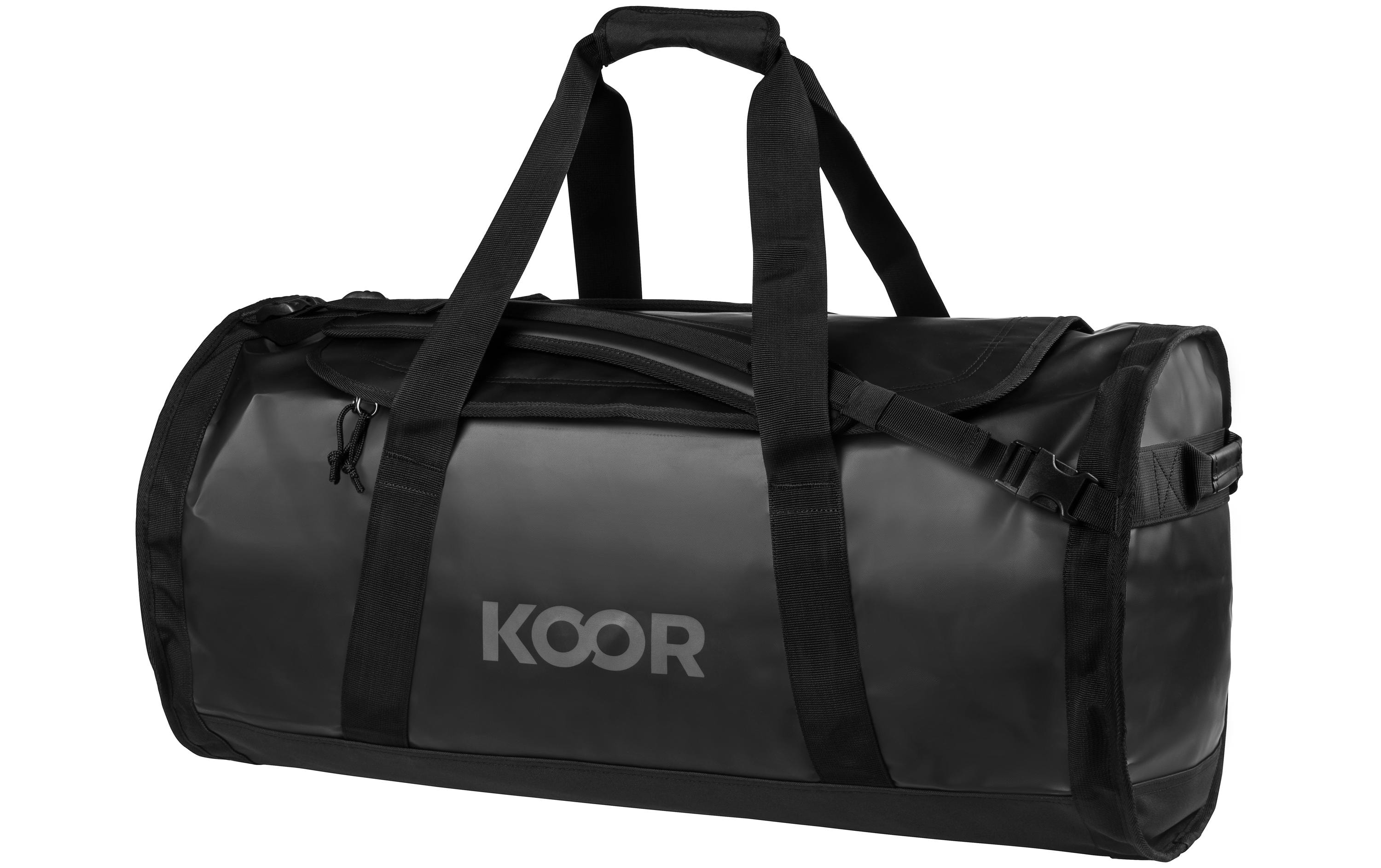 Duffle Bag Sooma 70 l, SchwarzWasserabweisende Reisetasche