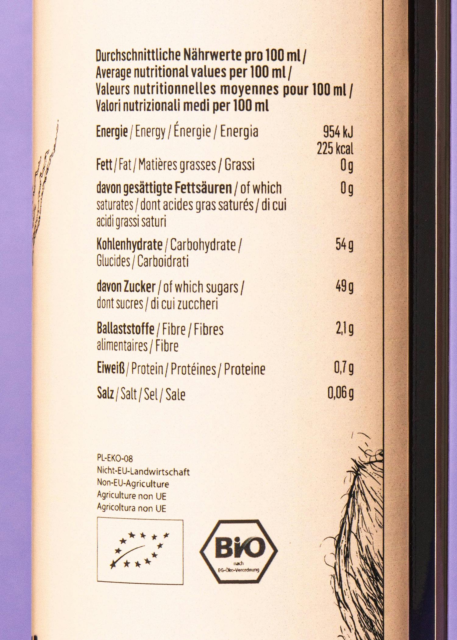 Bio Kokosblüten Vinaigrette 500 ml