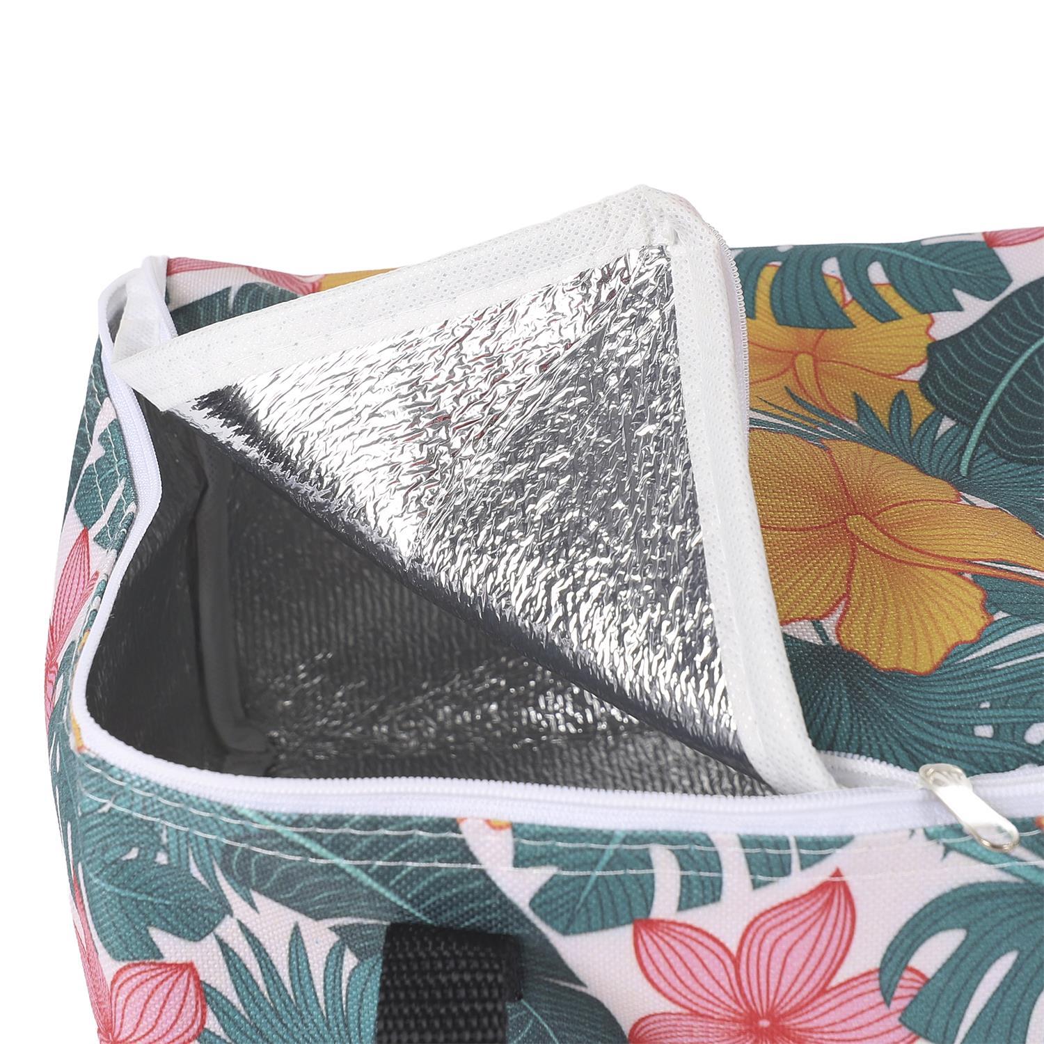 LUNCH BAG TROPICAL 24X18X13.5CM