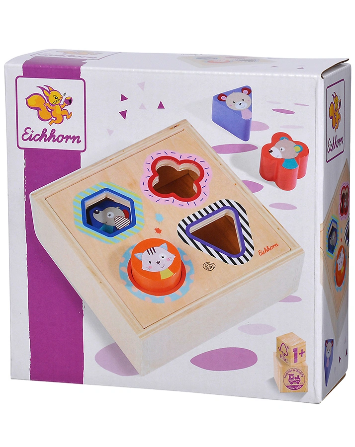 Holz-Steckspiel FRIENDS (6x17x17cm)