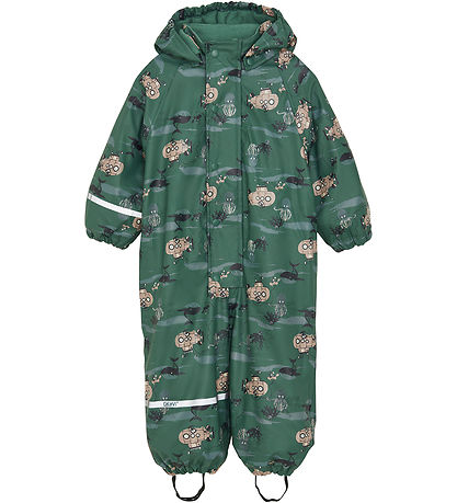 CeLaVi Regenanzug m. Fleece - Rauchkiefer