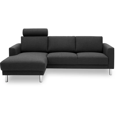 Cleveland venstrevendt sofa med chaiselong