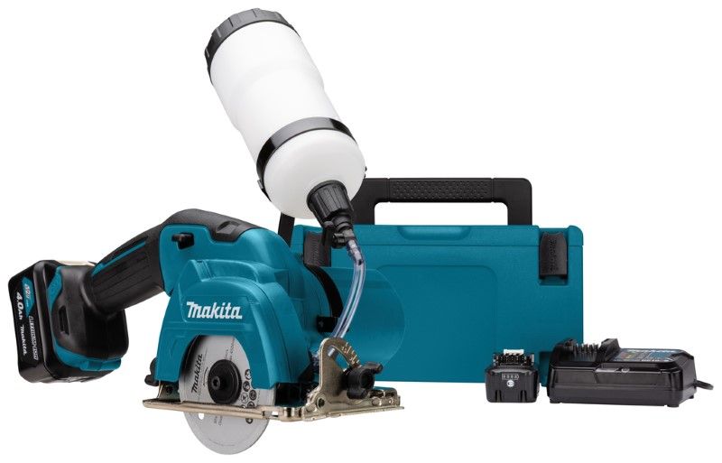 Makita CC301DSMJ 12V Max Diamantsnijder nat 85 mm ( 2x  4.0 Ah)  accu, 1 lader, mbox