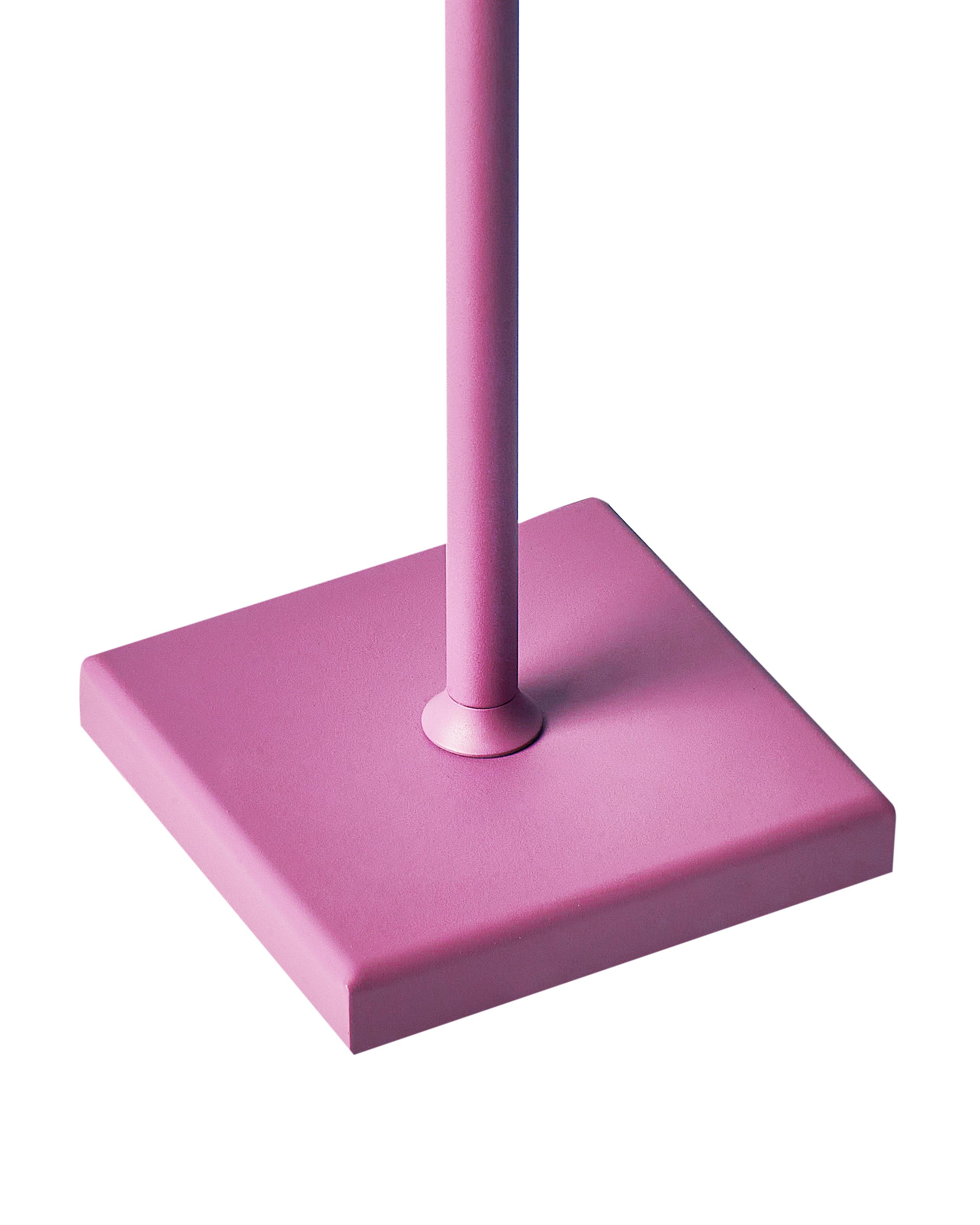 LED draadloze tafellamp BACEIRO Metaal Roze