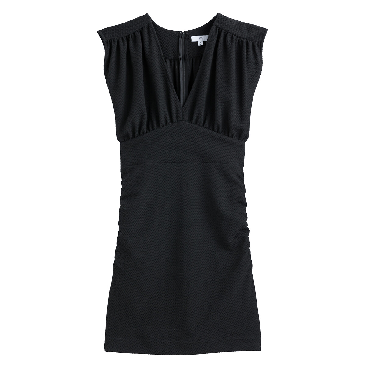 LA REDOUTE COLLECTIONS<br>Camisa curta, decote em V