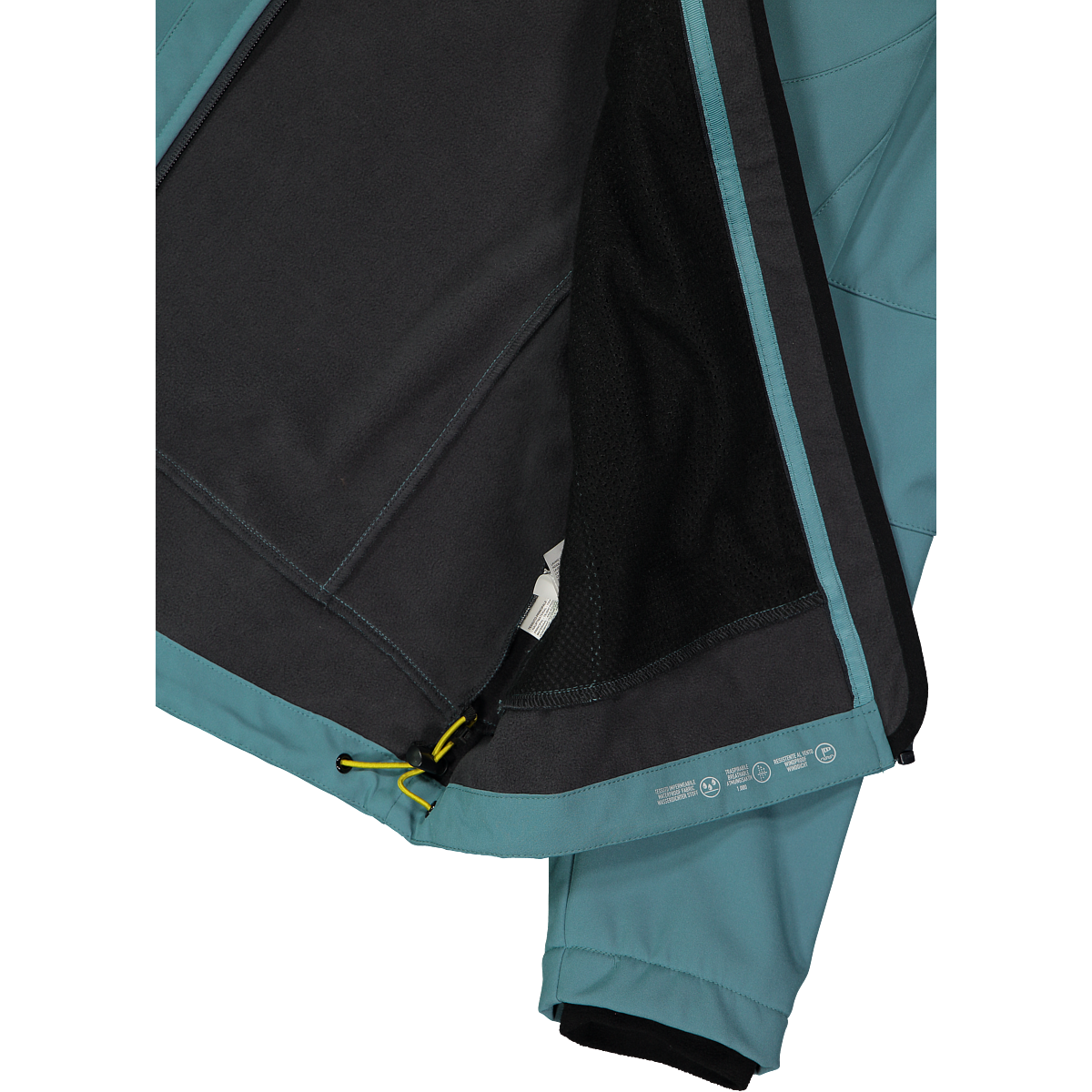 CMP Softshelljacke 1 Stk. tlg. mit Kapuze Wasserabweisend & Winddicht & Atmungsaktiv