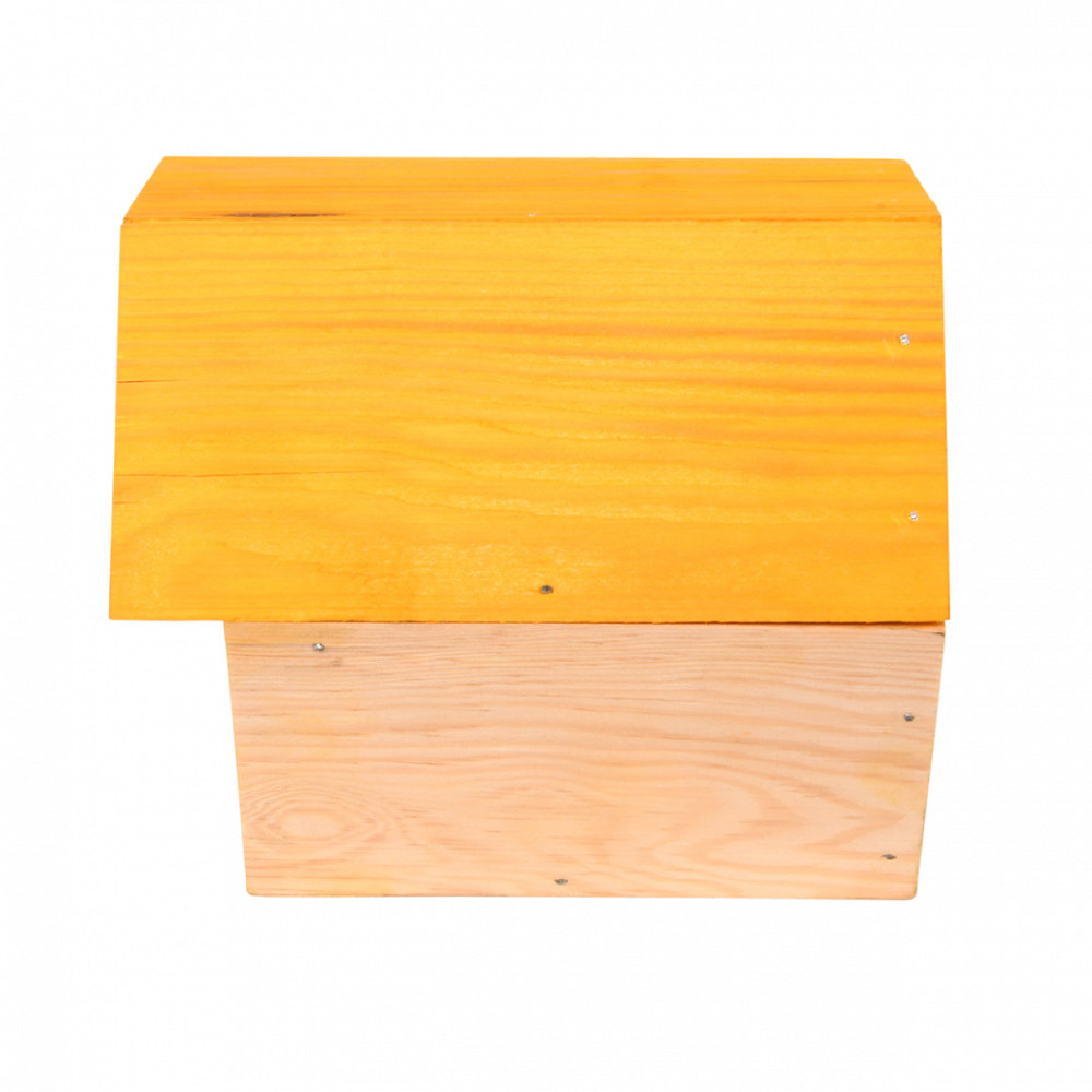 Maison à abeilles hexagonale en bois