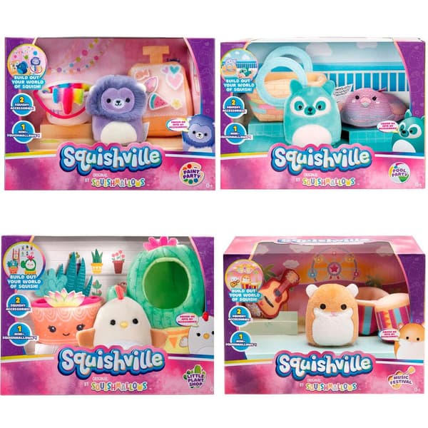 Squishmallows assorted plush toy 5cm (Get one random)