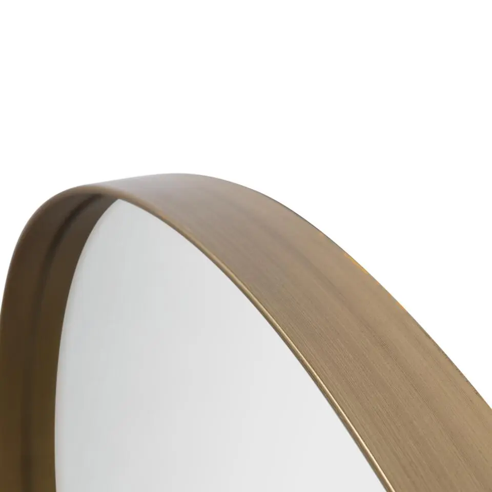 WOOOD Doutzen Spiegel - Metaal - Goud - 80x80x5