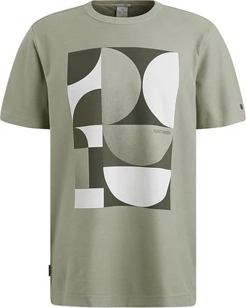 Cast Iron T-shirt Lichtgroen Print CTSS2502555-6169 kopen