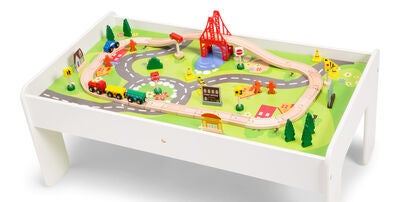 Classic World Togbord 60 Deler, Hvit
