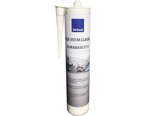Classic-Flex Polymeerlijm Dural 310 ml wit ETA-goedgekeurd