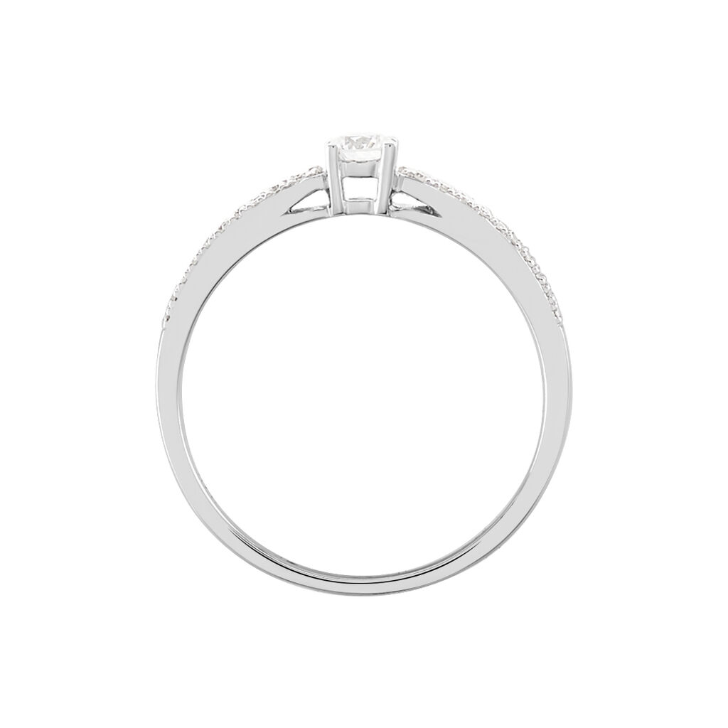 Bague Solitaire Katalina Or Blanc Diamant