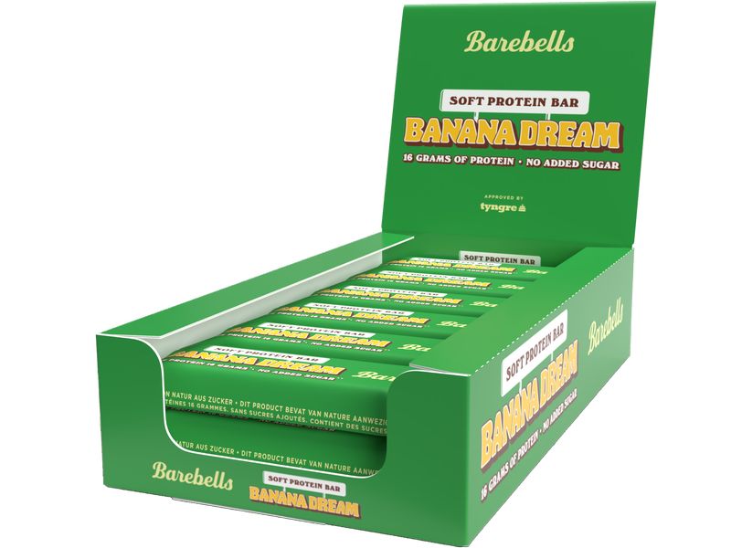 Barebells Riegel Banane, 12er Box Protein Riegel