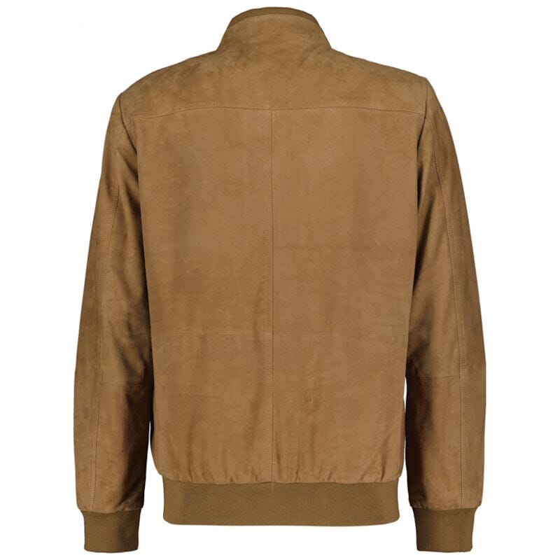 Donders leren heren jas 52439 light camel