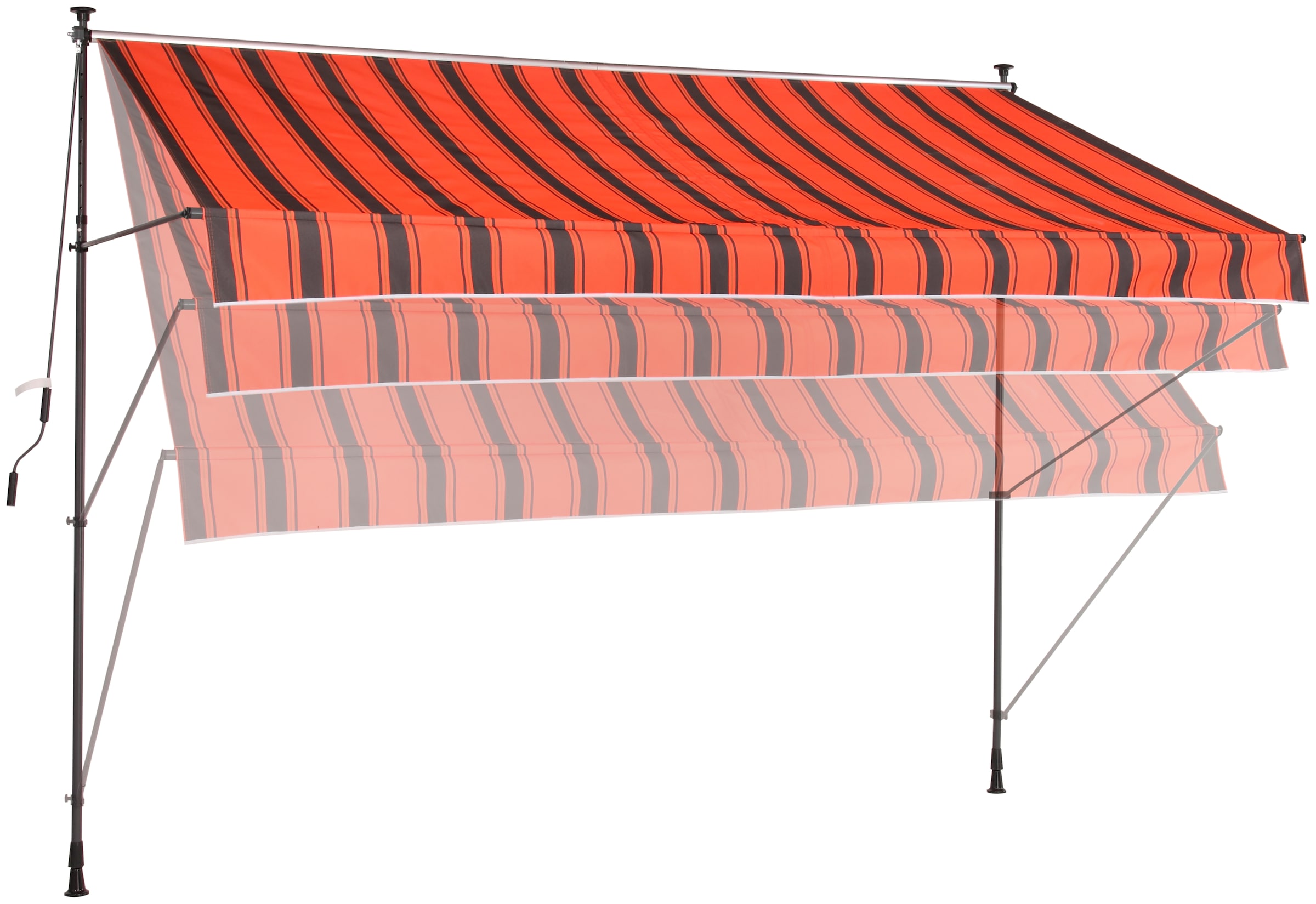 KONIFERA Klemmmarkise Breite/Ausfall: 250/150 cm