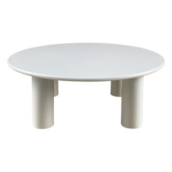 KARWEI bijzettafel Oskar greige MFD hout Ø 80 cm