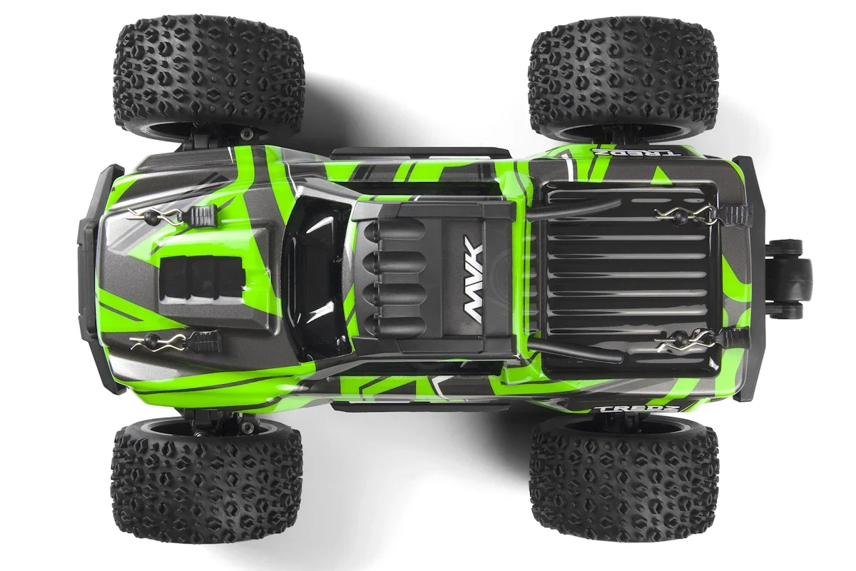 Maverick - Fjernstyret bil Atom AT1 1/18 4WD Elektrisk Truck - Grøn