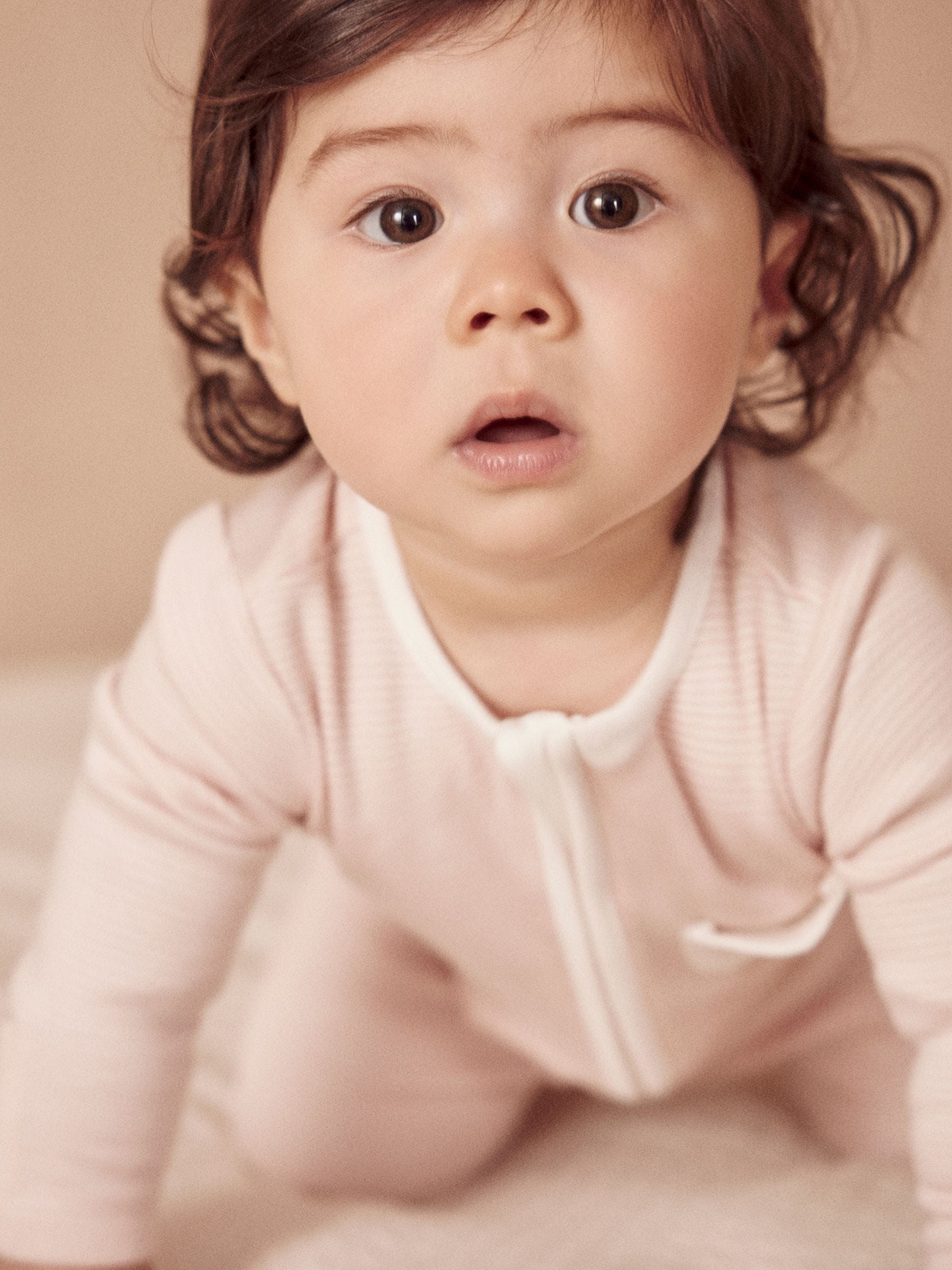 Roze streep - MORI 2 Way Zip-Up Slimme Pyjama