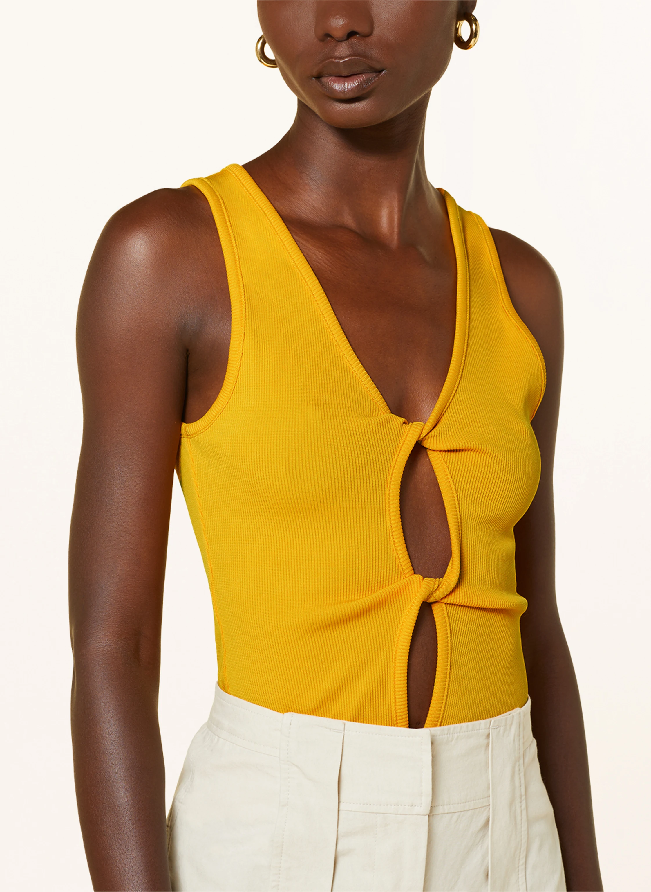 CHRISTOPHER ESBER Top OPEN TWIST mit Cut-out