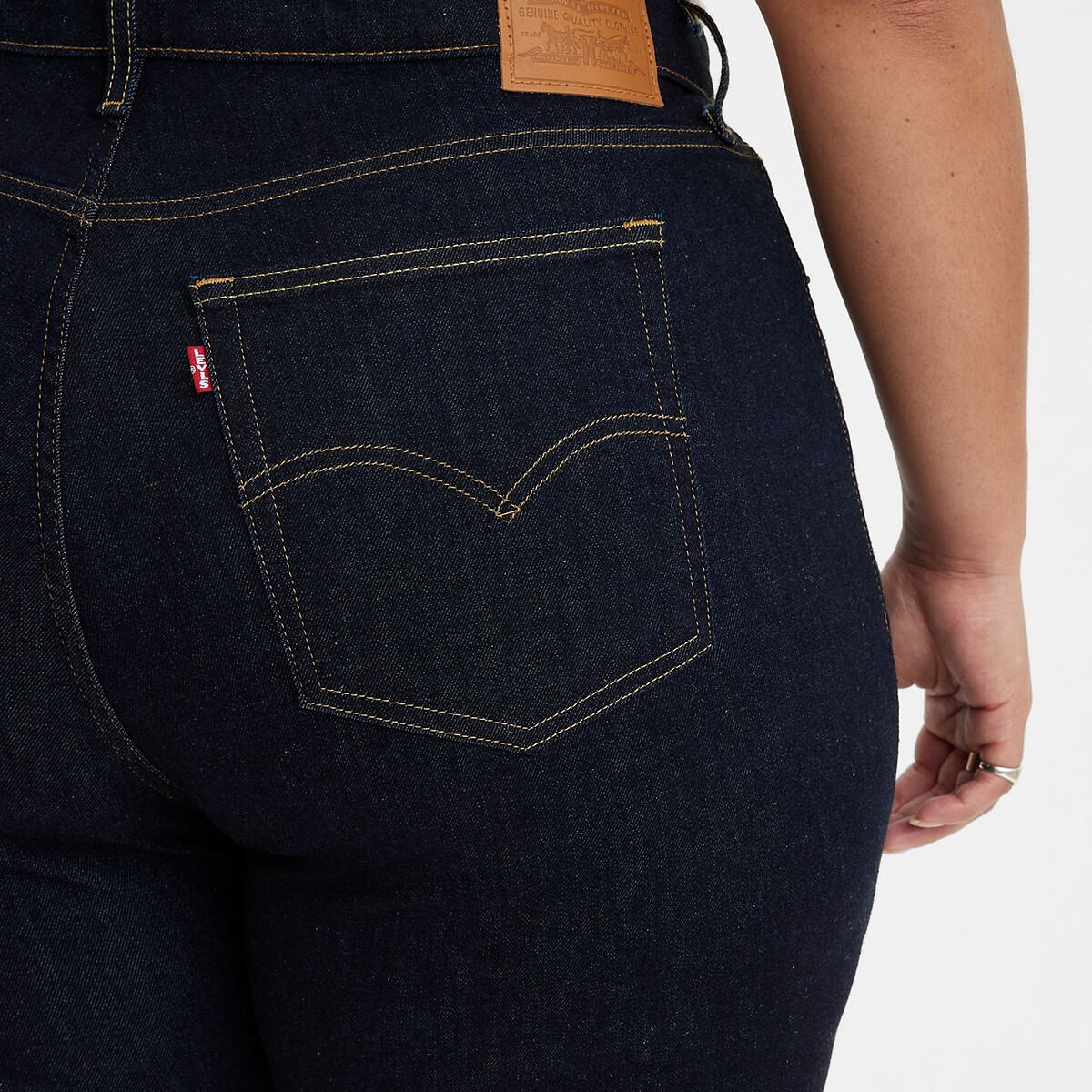 Calça Jeans Levi's Plus 721 Skinny de Cintura Alta, Levi's Plus