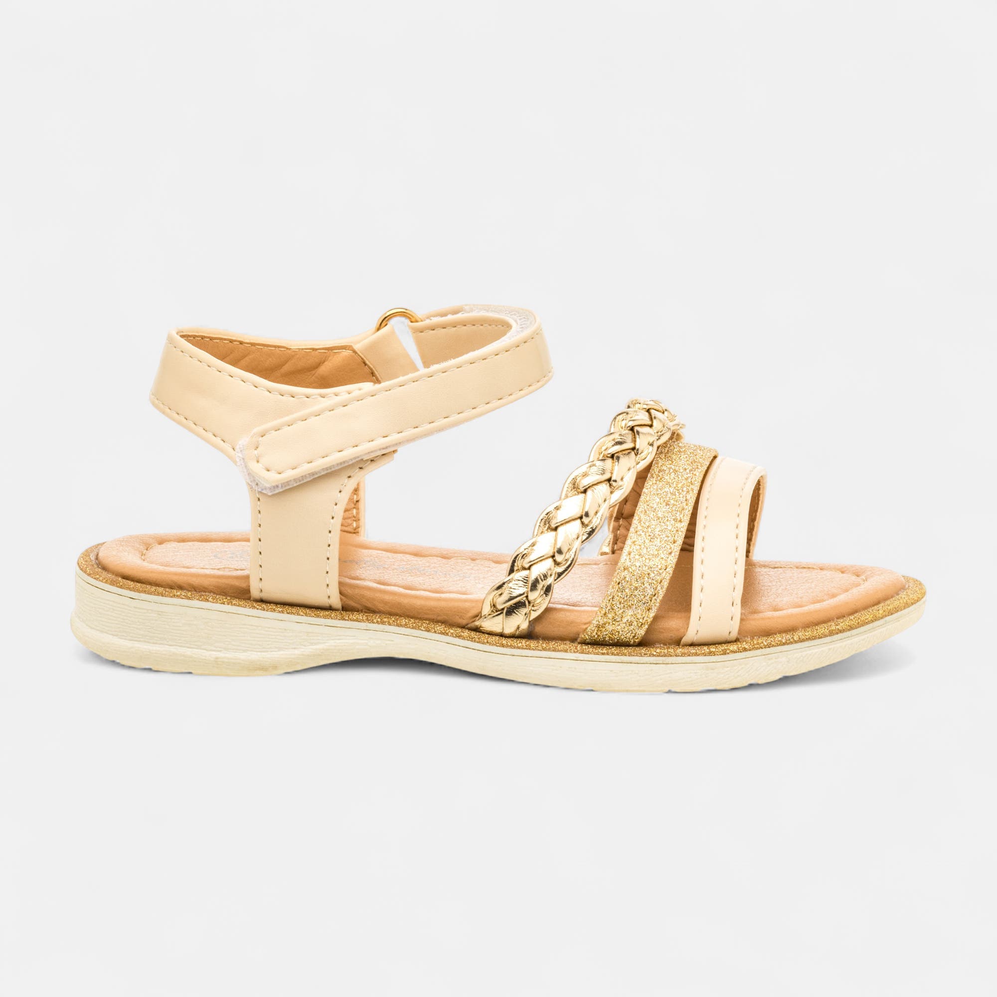 Nu-pieds Fille or