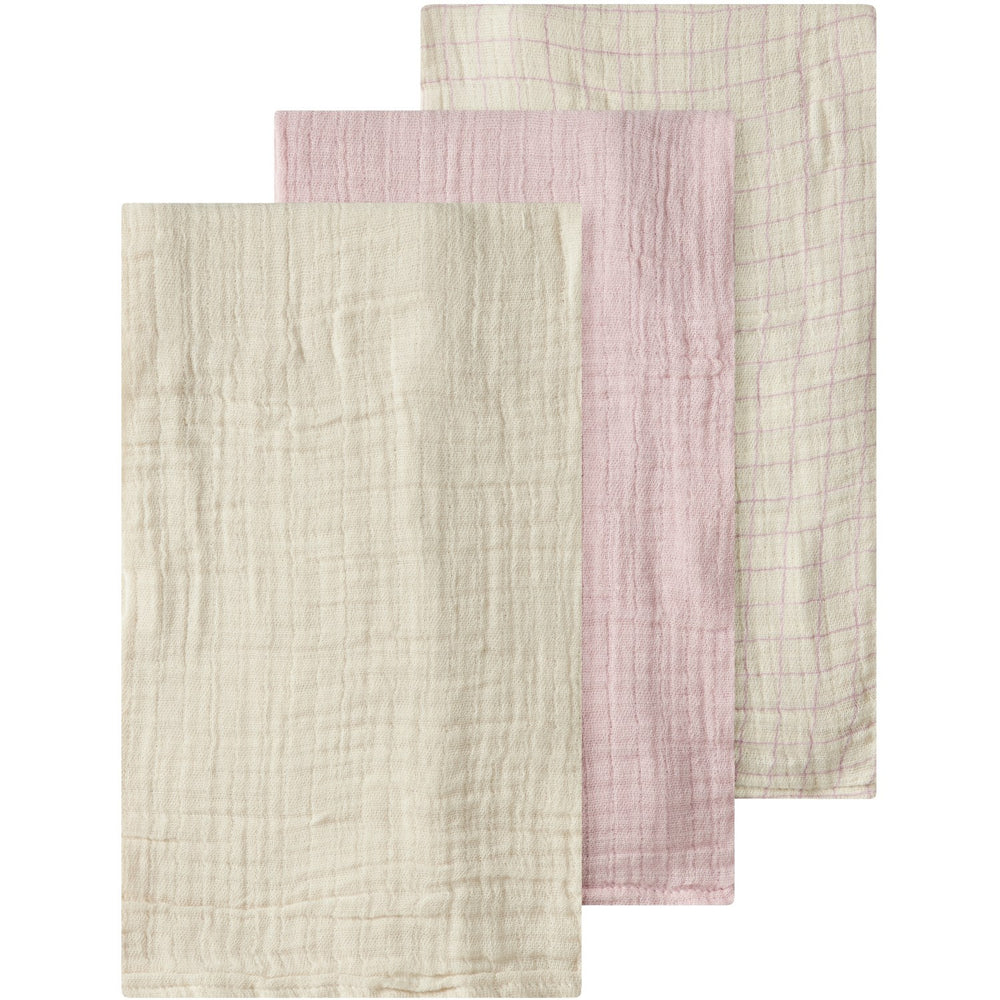Køb Lil'Atelier Peach Whip Fergie 3-Pak Stofbleer