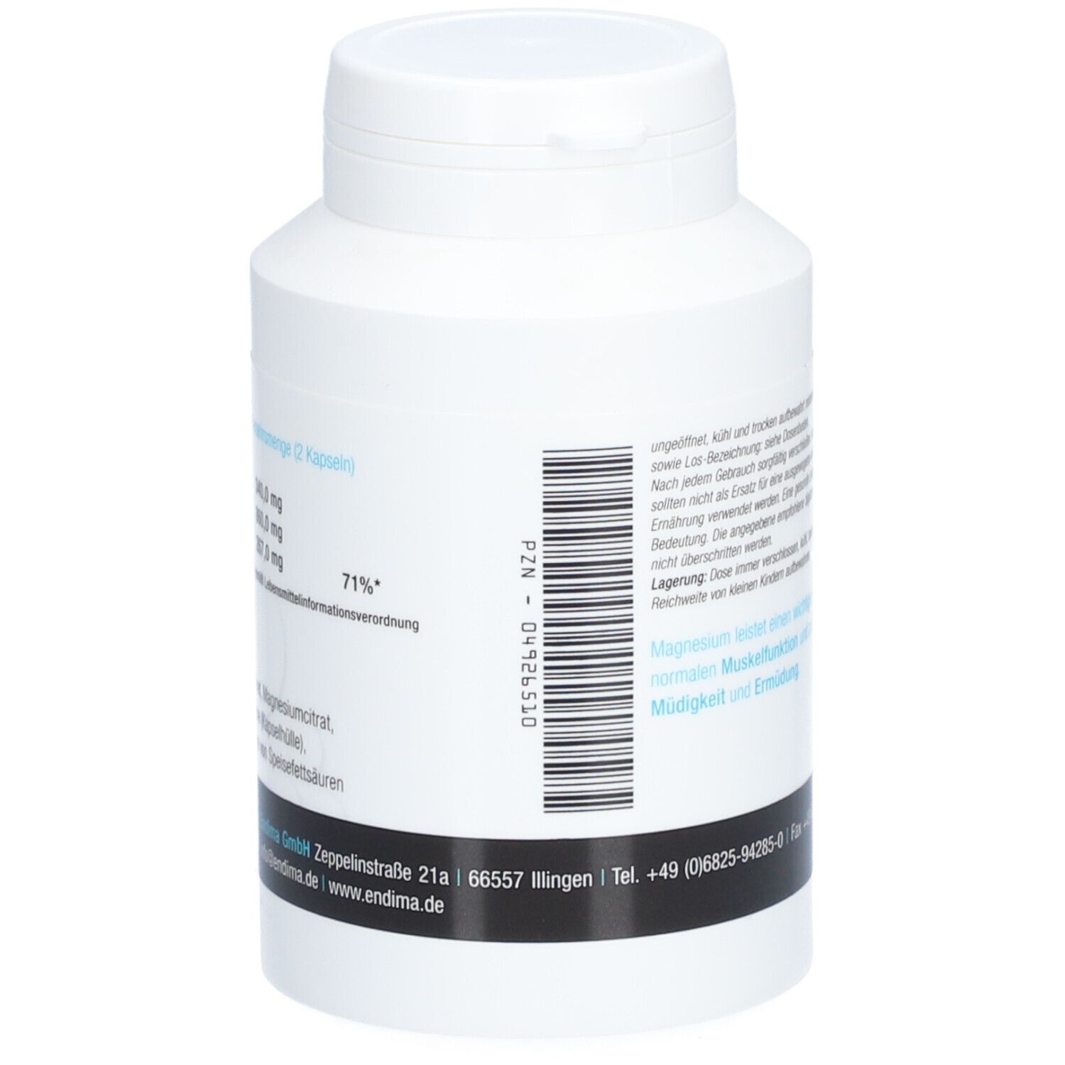 Endima® Magnesium 600 Kapseln