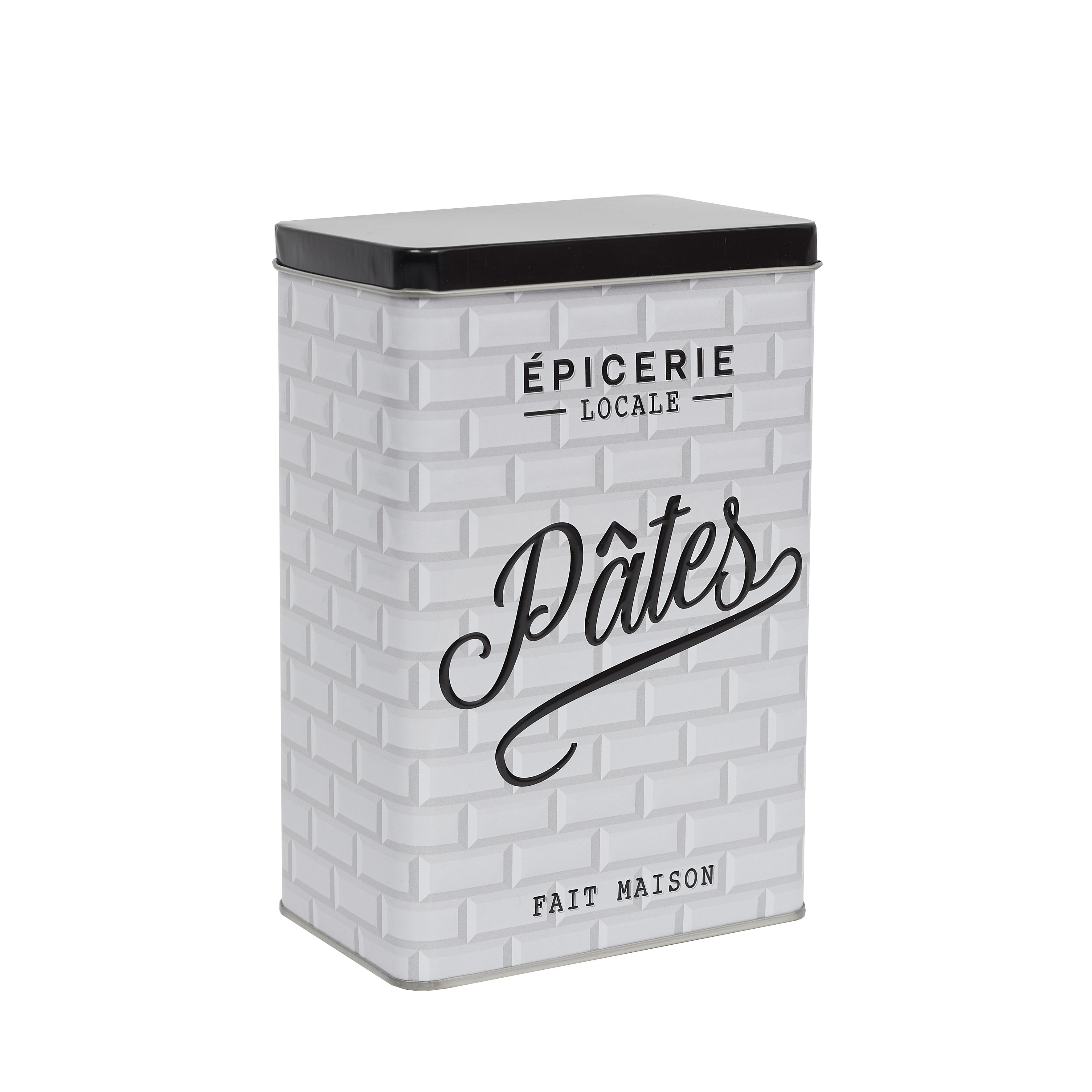 BOITE PATE METAL EMBOSSE BROOKLYN