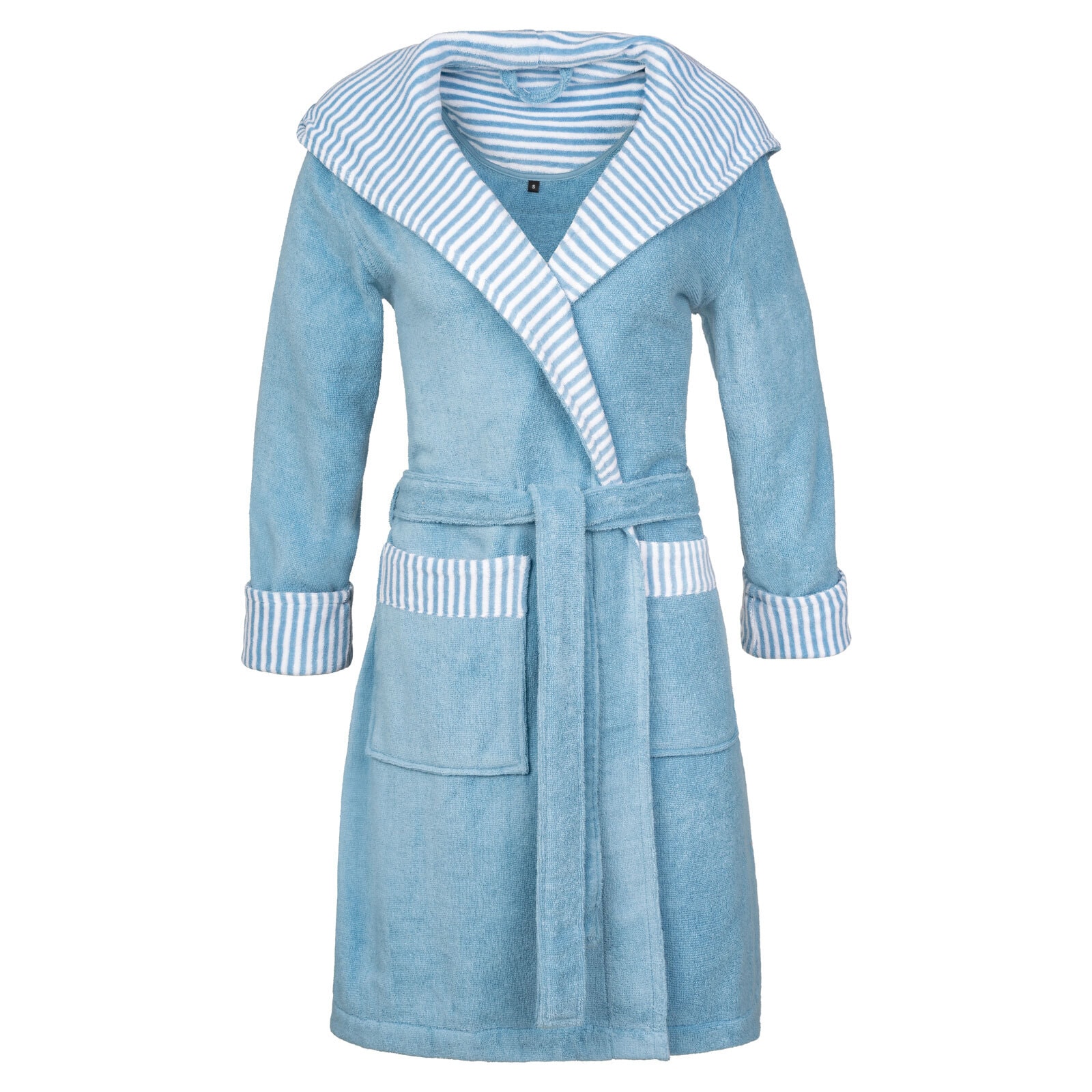 ESPRIT Damenbademantel DAY XS blau