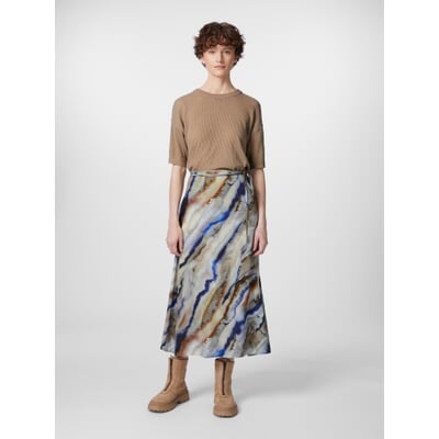 Damenrock mit Farbverlauf, Multicolor