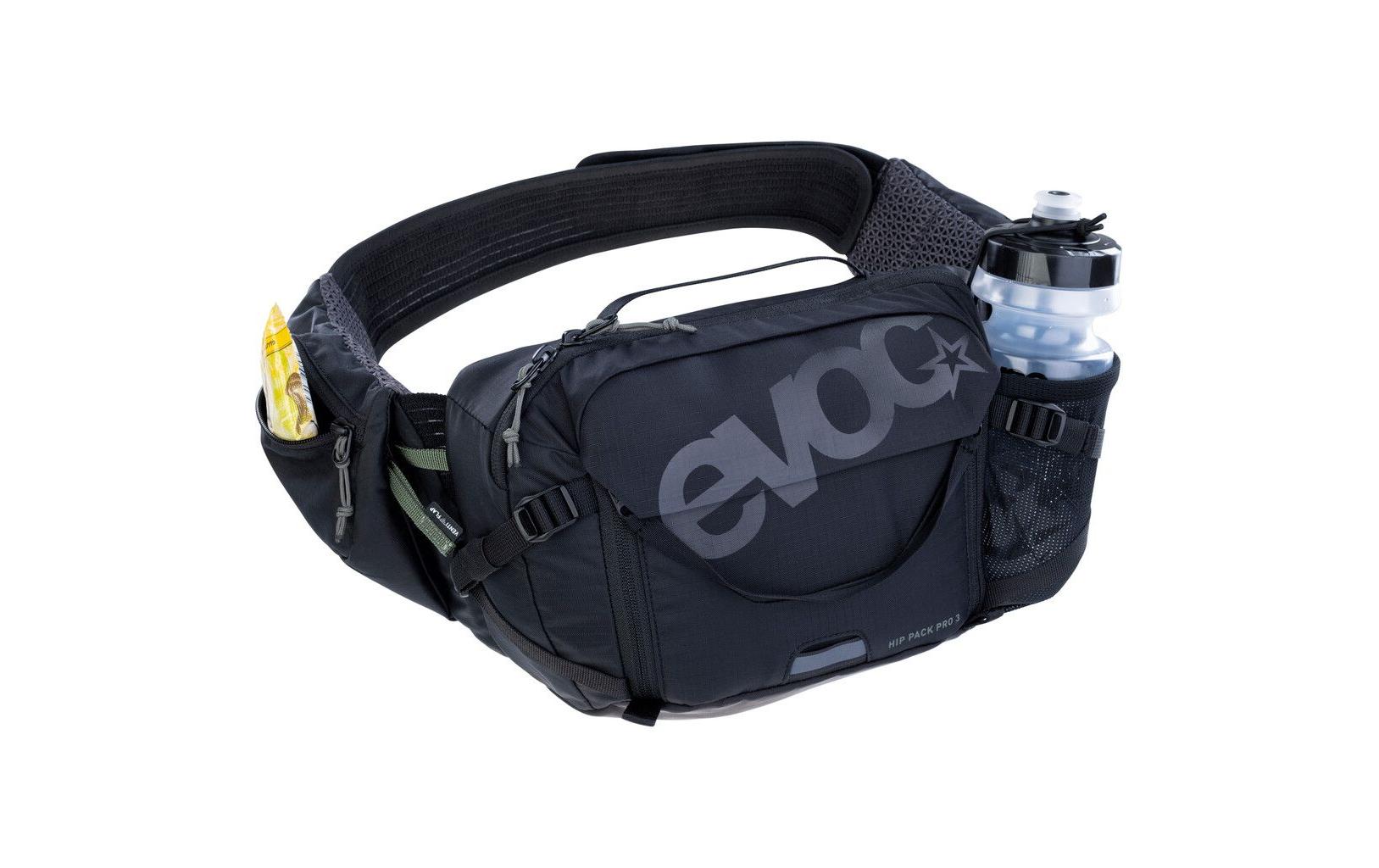 Hüfttasche Hip Pack Pro 3 l, SchwarzBelüftete Hightech-Tragetasche