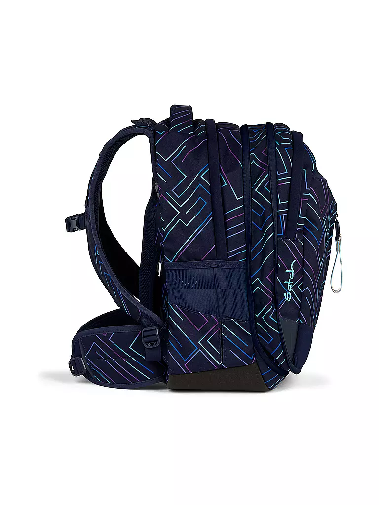 SATCH Schulrucksack Match Purple Laser dunkelblau