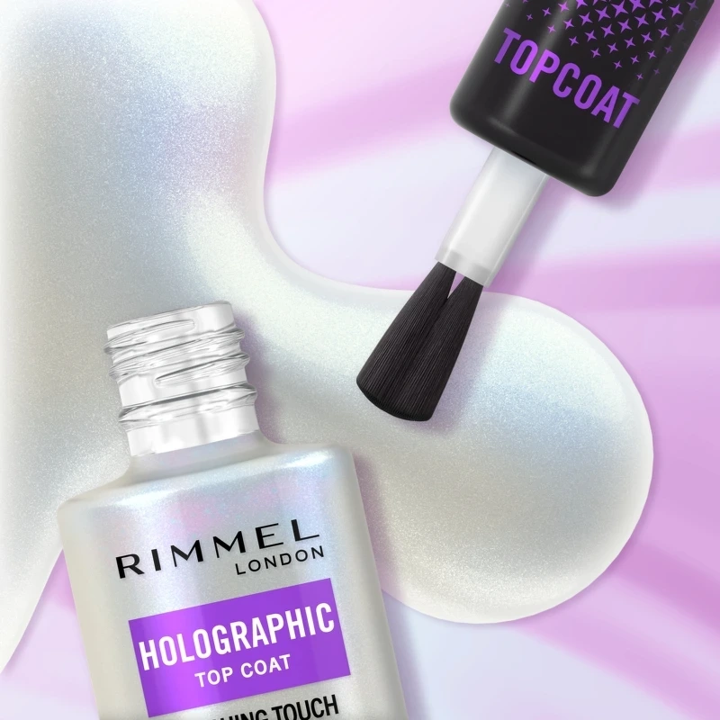 RIMMEL Top Coat 12 ml - Holographic