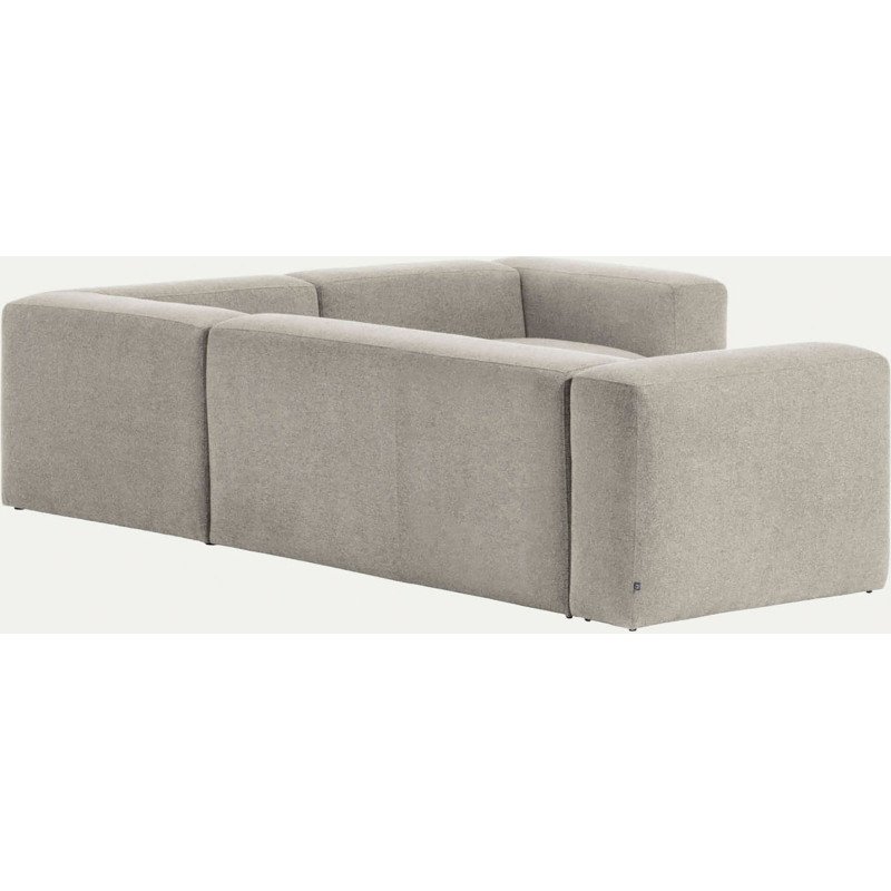 Canapé d’angle Blok 4 places beige 290 x 290 cm