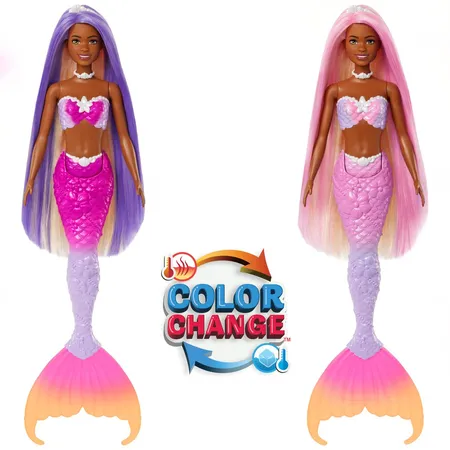 Barbie New Feature Color Change Meerjungfrau