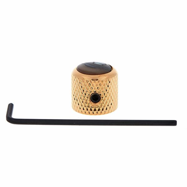 Q-Parts Mini Dome Potiknob Abalone GD